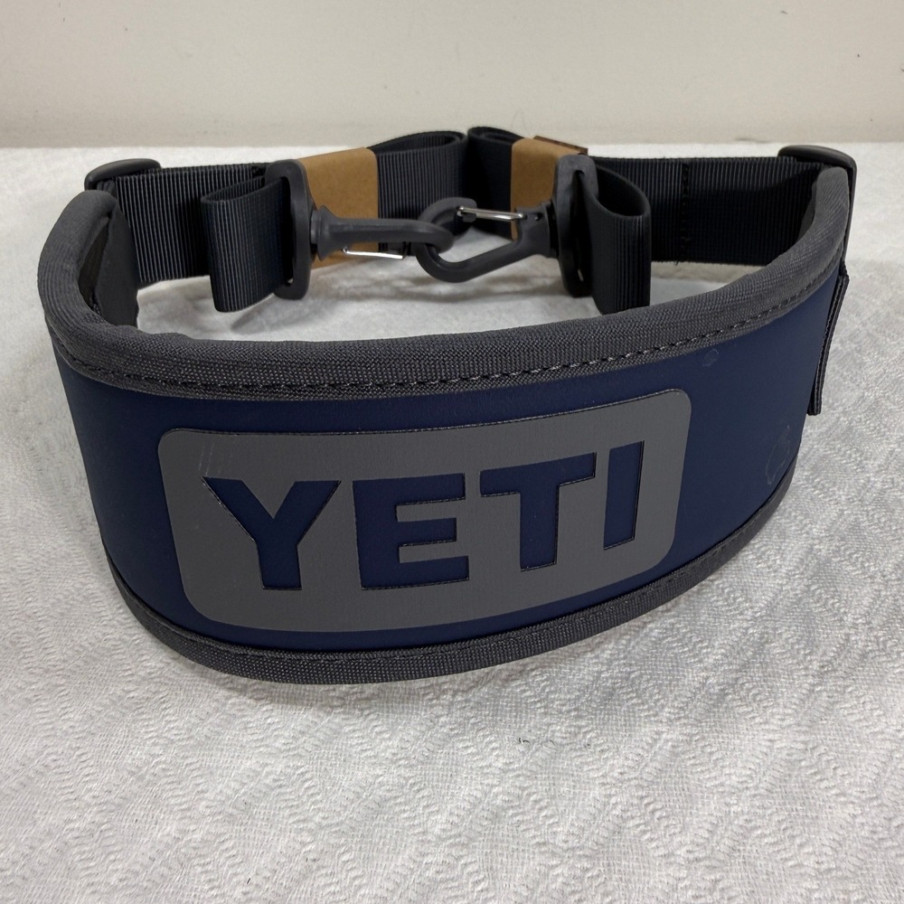 YETI Shoulder Strap Unisex OS Padded Adjustable Navy Blue Utility NEW